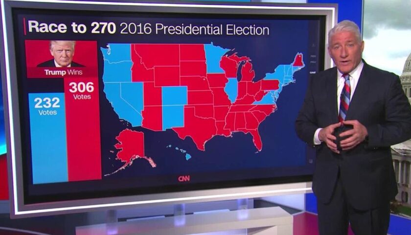 John King lays out Trump's path to victory