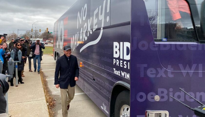 Biden campaign cancels Texas event after Trump supporters surround bus on interstate