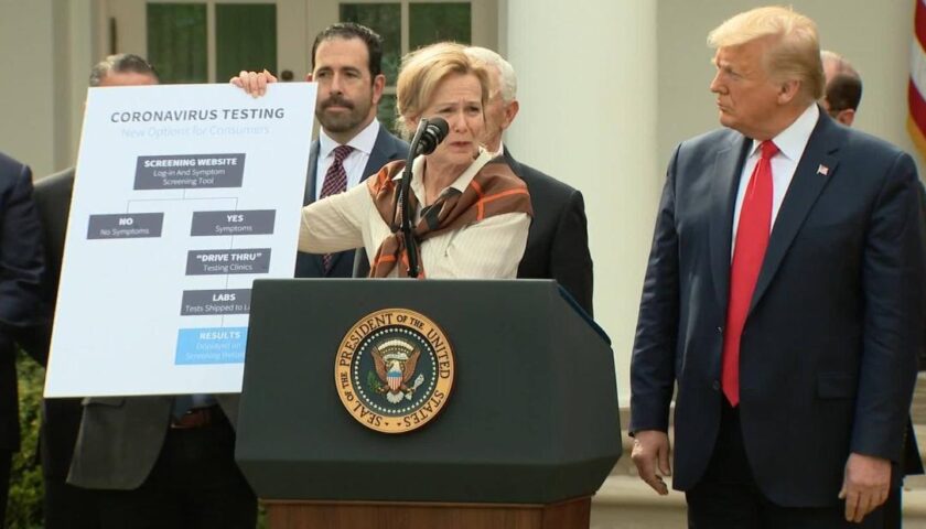 WaPo: Birx disputes Trump in calling for much more aggressive pandemic response