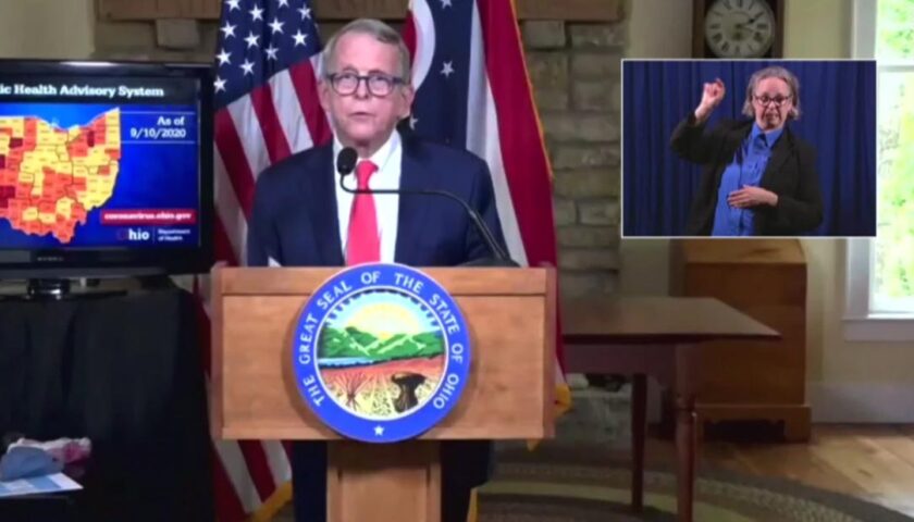 Ohio GOP governor says he follows Fauci and Birx who 'have given very good guidance' on Covid-19