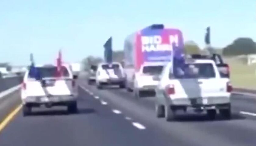FBI investigating alleged harassment of Biden campaign bus by Trump supporters