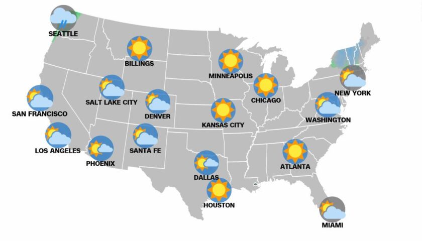 Bad weather is one problem the 2020 election won't have
