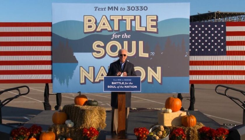 False video of Biden aims to make him look unfit for office. 1.1 million watched it