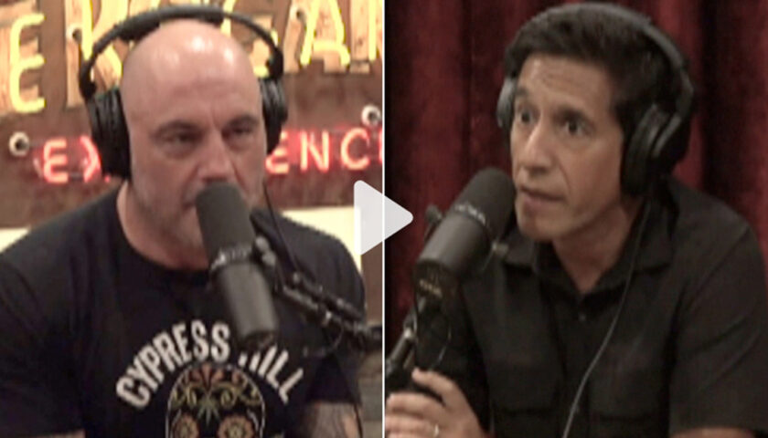 Gupta tries to convince Joe Rogan to get vaccinated. See what happens
