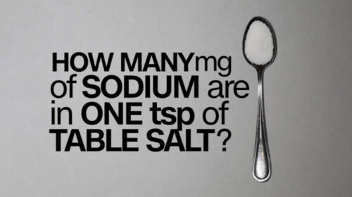 FDA lowers voluntary sodium guidelines