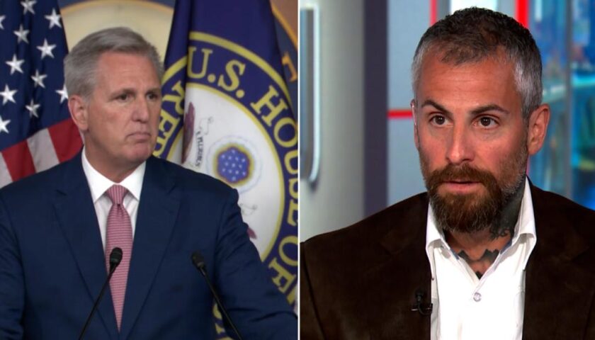 Watch: Former DC Metropolitan Police Officer reacts to McCarthy blaming entire country for insurrection