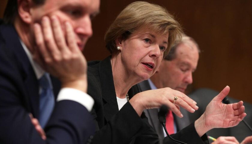 Tammy Baldwin, who is gay, confronted Marco Rubio about calling same-sex marriage vote a 'stupid waste of time'