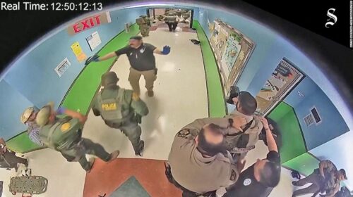 What the Uvalde hallway video reveals about the police response