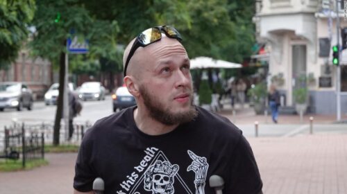 To Russia, he's a traitor and right-wing extremist. In Ukraine, he's a Russian fighting against his own country