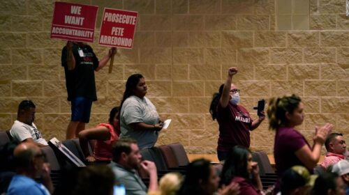 Uvalde parents call for school police chief to be fired at emotional meeting